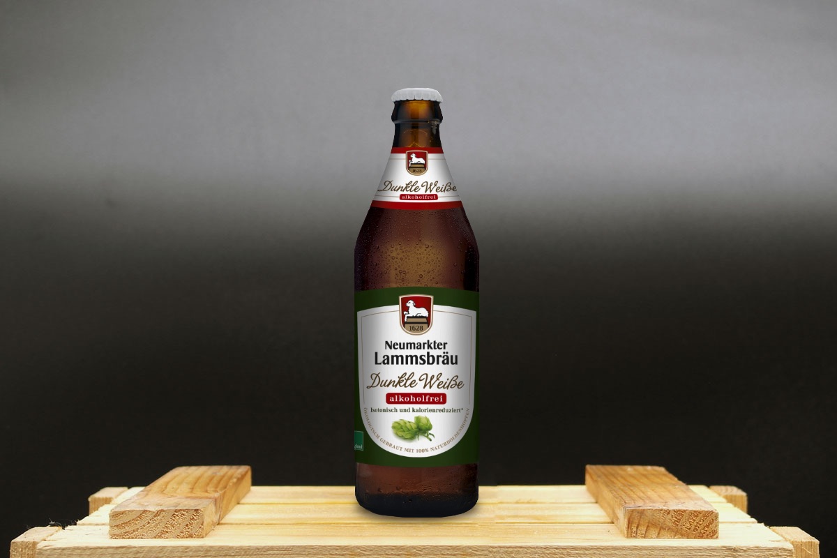 Neumarkter Lammsbräu Dunkle Weiße Alkoholfrei
